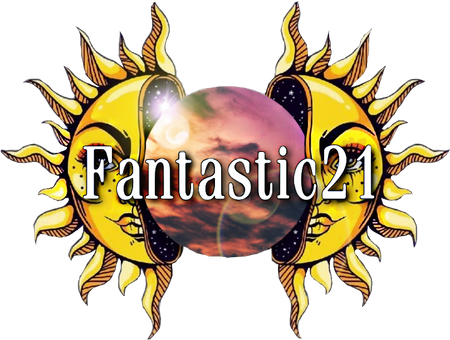 Fantastic 21 Logo Sun with Planet Breaking out of the Middle