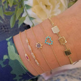 Jewdy Bohemian Style Charm Bracelets