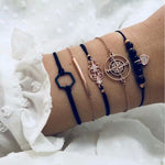 Jewdy Bohemian Style Charm Bracelets