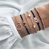 Jewdy Bohemian Style Charm Bracelets