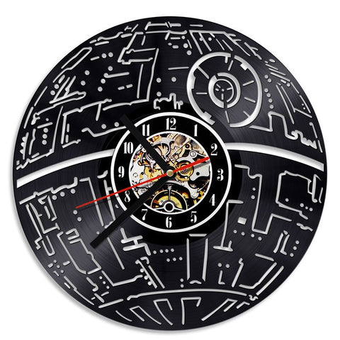 Lit Character Wall Clock