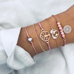 Jewdy Bohemian Style Charm Bracelets